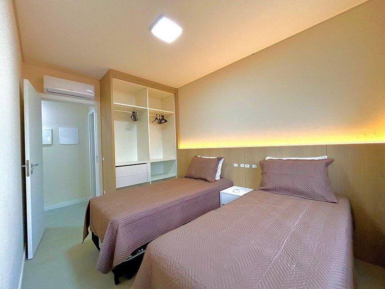 186 - Apartamento confortável Praia de Mariscal