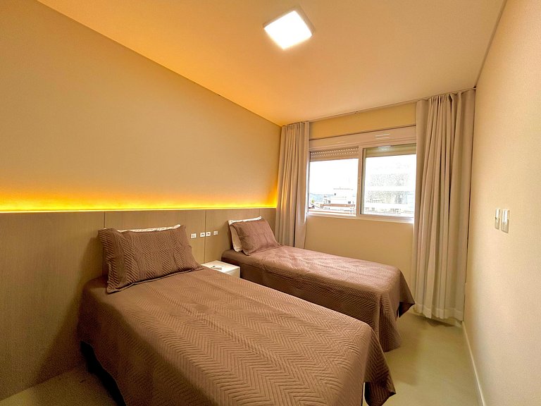 186 - Apartamento confortável Praia de Mariscal