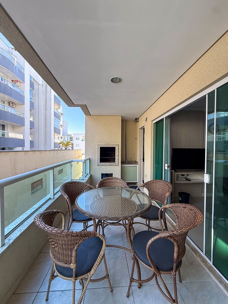262 - Lindo apartamento da praia de Bombas