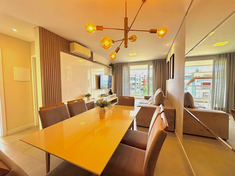 187 - Lindo apartamento a 50m da praia de Mariscal