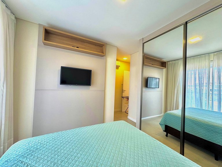 187 - Lindo apartamento a 50m da praia de Mariscal