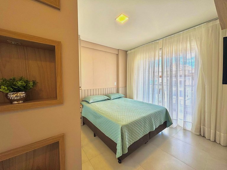 187 - Lindo apartamento a 50m da praia de Mariscal