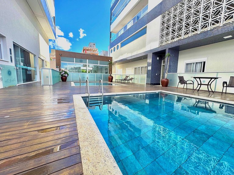 187 - Lindo apartamento a 50m da praia de Mariscal