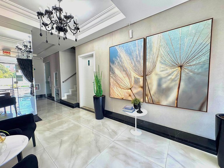 187 - Lindo apartamento a 50m da praia de Mariscal